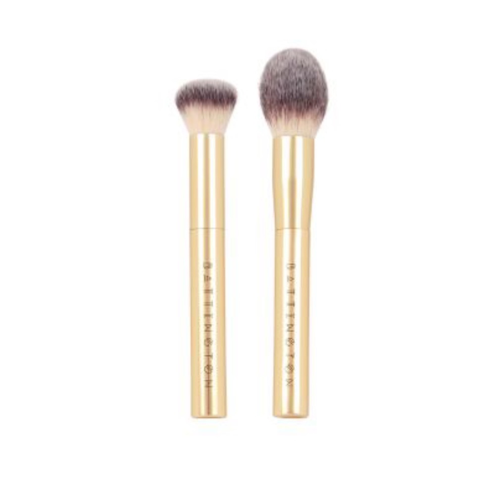 Battington Beauty Powder and Contour Brush Set